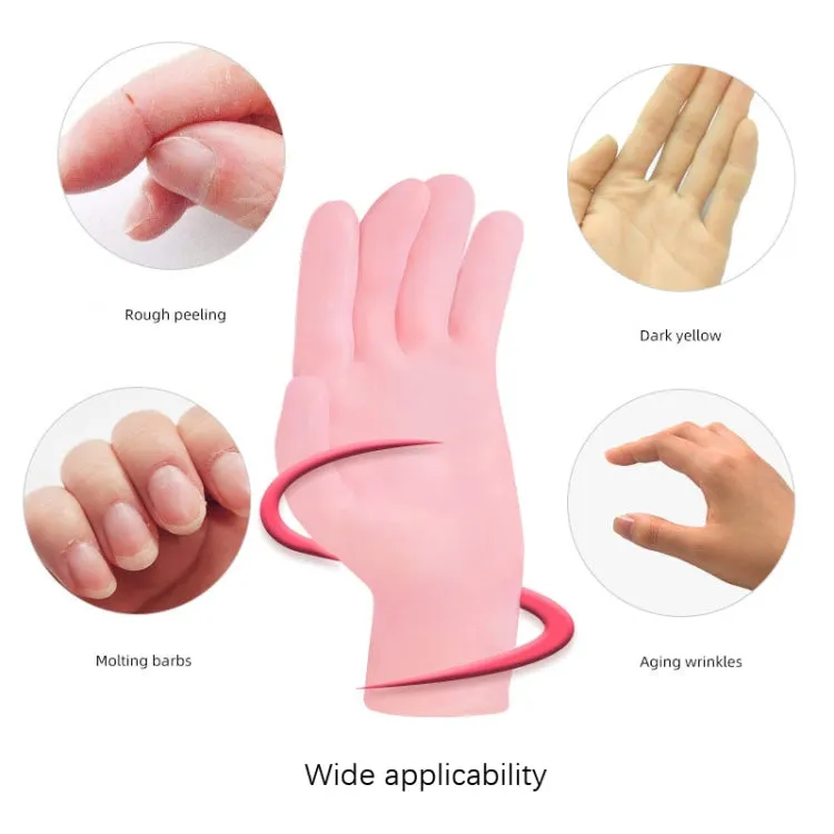 1 Pair Waterproof Sun-Proof Gloves Moisturizing Anti-Crack Handguard, Size: Free Size(White)