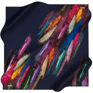 Aker Jordan Abstract Silk Scarf No. 21