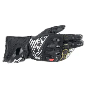 Alpinestars GP Tech V2 Motorcycle Gloves Black White