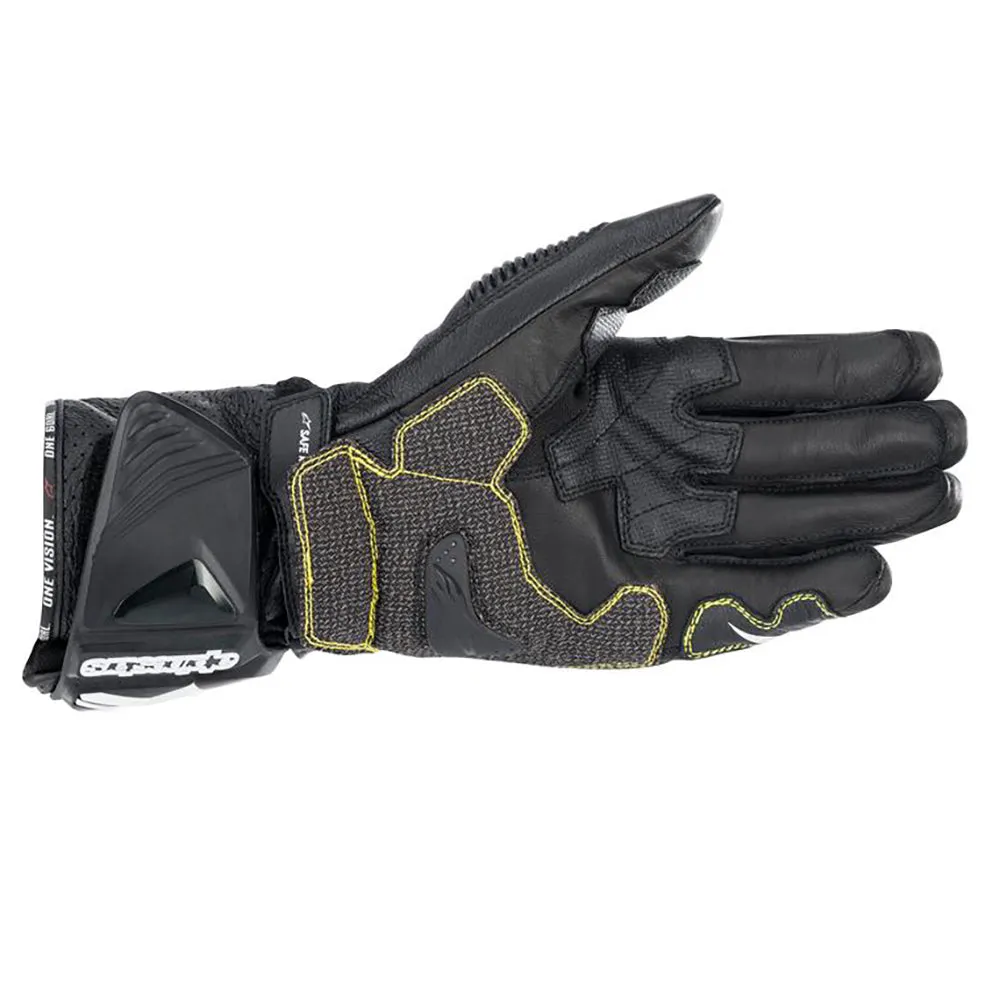 Alpinestars GP Tech V2 Motorcycle Gloves Black White