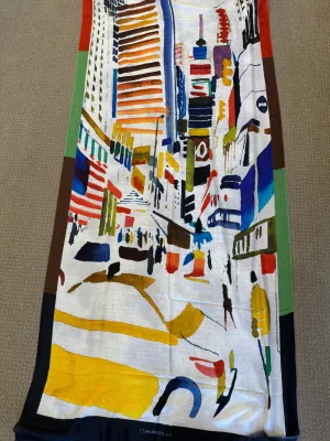 Andrea's Cashmere and Silk Times Square Scarf