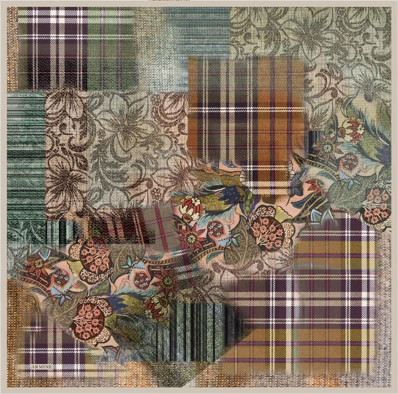 Armine Kalia Turkish Silk Scarf No. 32