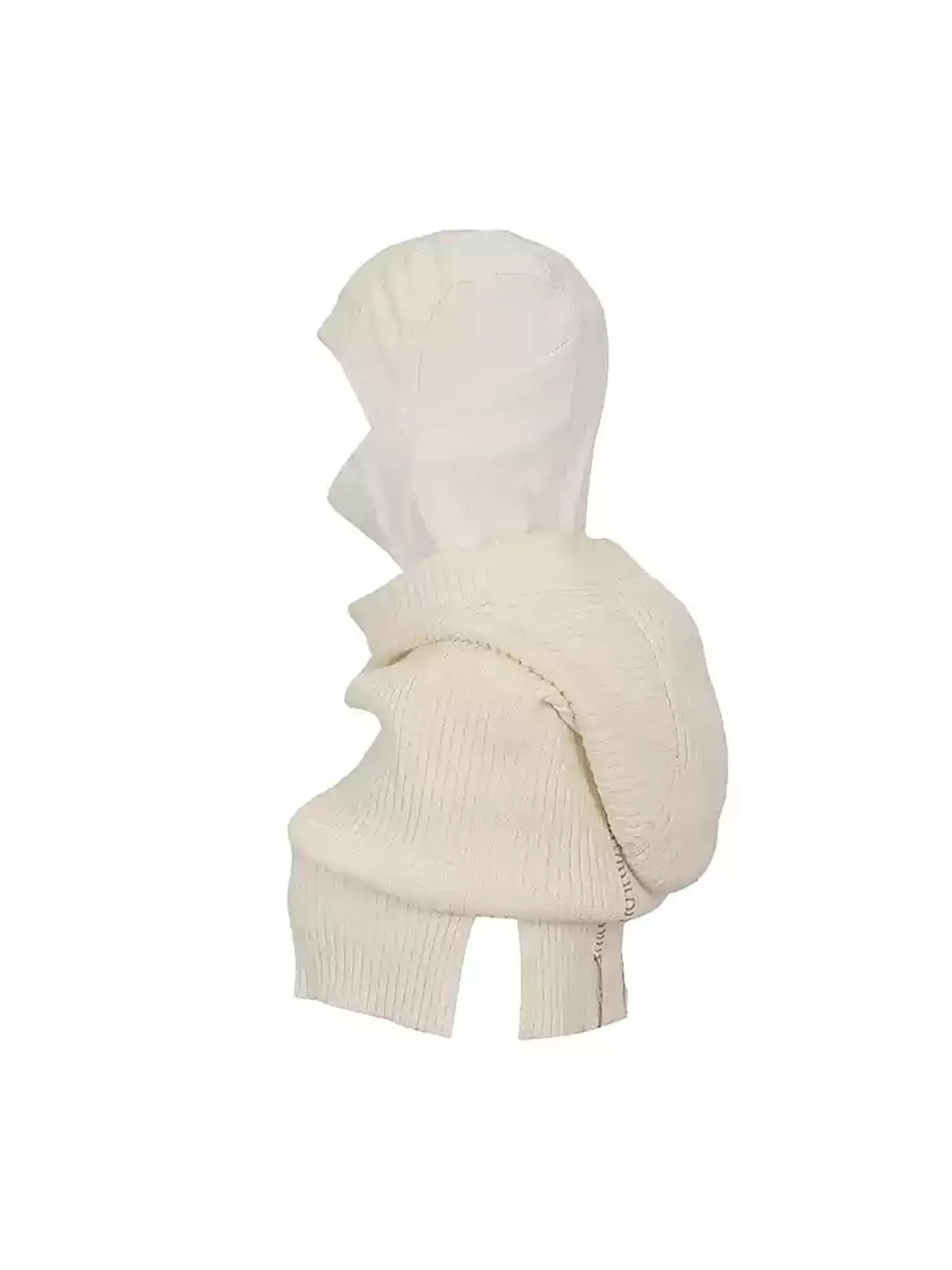 Balaclava Distressed Knitted Mask