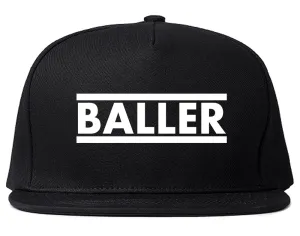 Baller Mens Snapback Hat