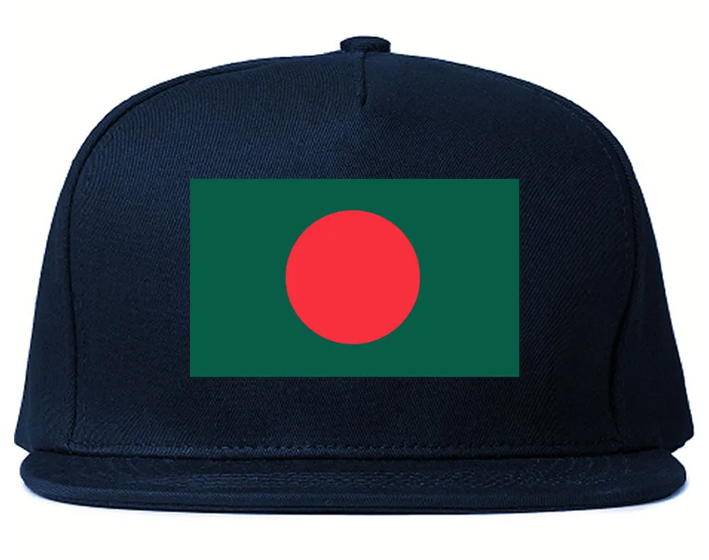 Bangladesh Flag Country Printed Snapback Hat Cap