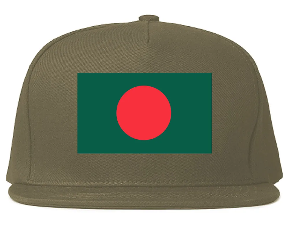 Bangladesh Flag Country Printed Snapback Hat Cap