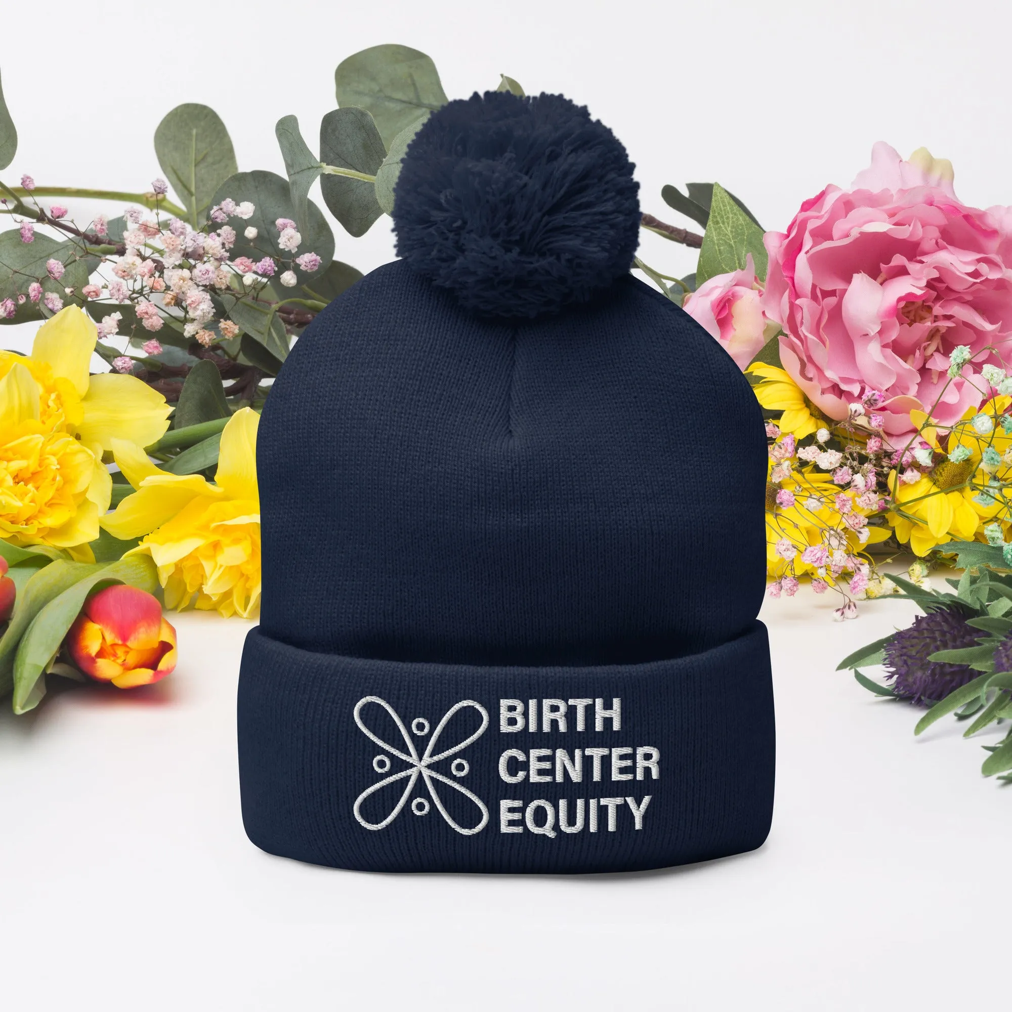 BCE logo Pom-Pom Beanie