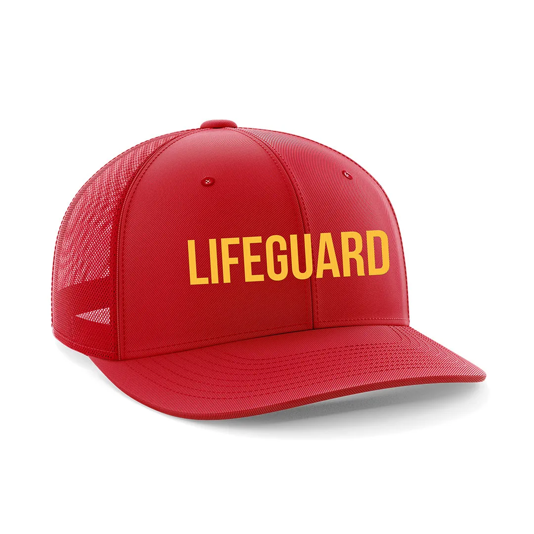 Beach Lifeguard Trucker Cap