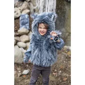 big bad wolf vest with gloves size 5-6