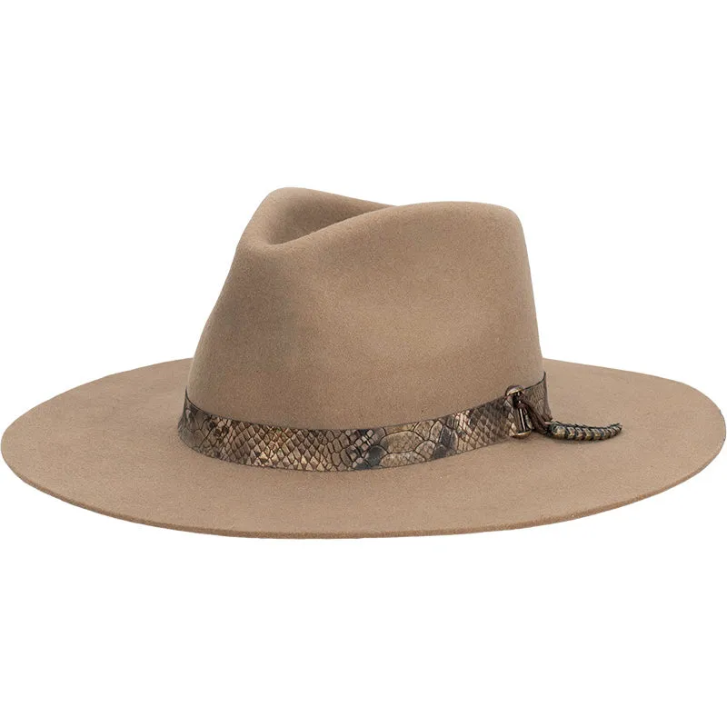 Biltmore Mad Rattle Wool Felt Wide Brim Fedora