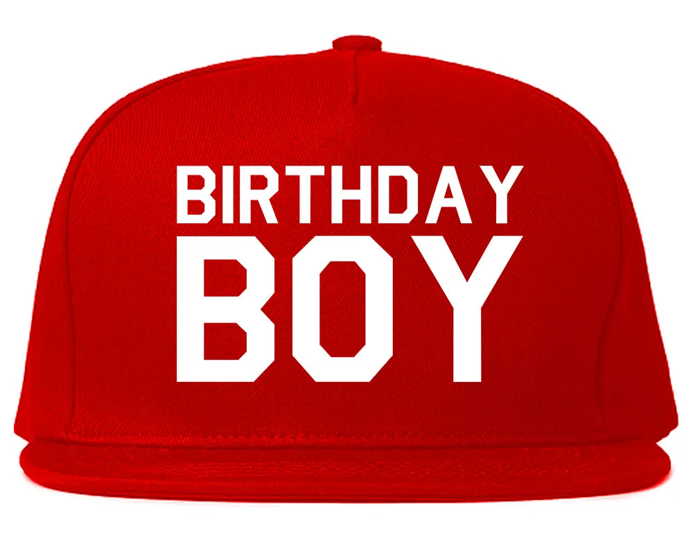 Birthday Boy Mens Snapback Hat