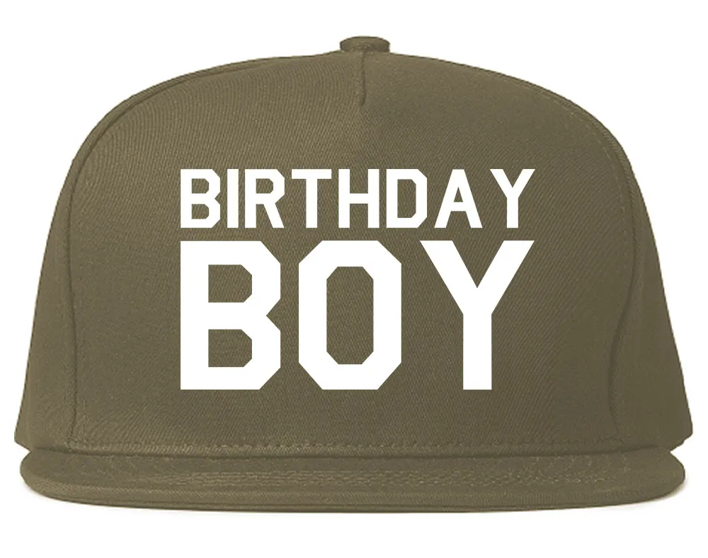 Birthday Boy Mens Snapback Hat