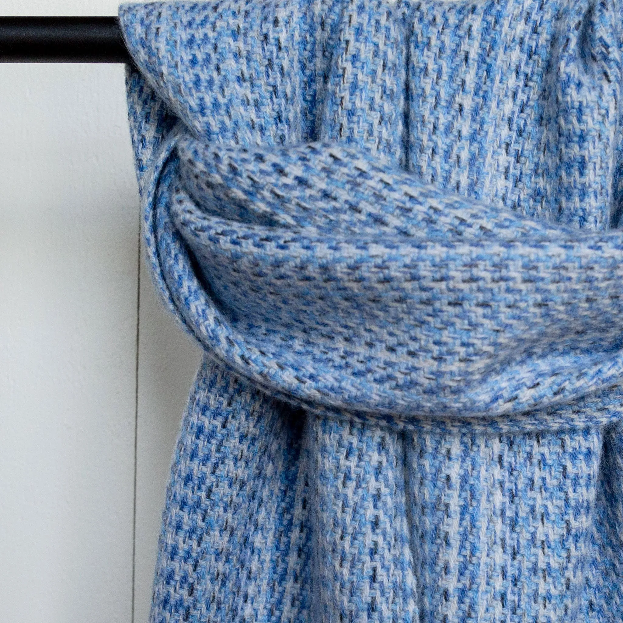 Blue Horizon Handwoven Cashmere Scarf