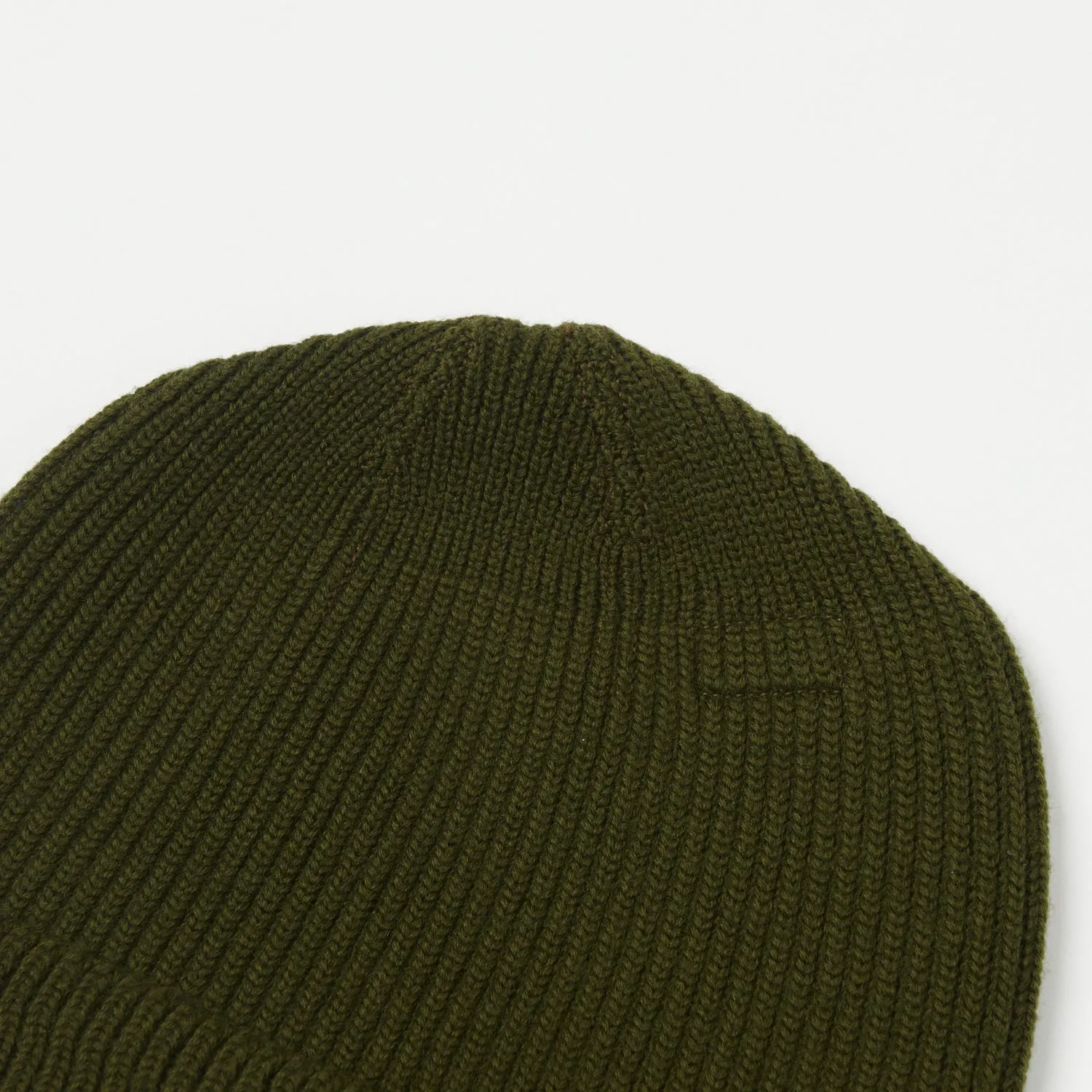 Buzz Rickson's A-4 Knit Mechanic Watch Cap - Olive