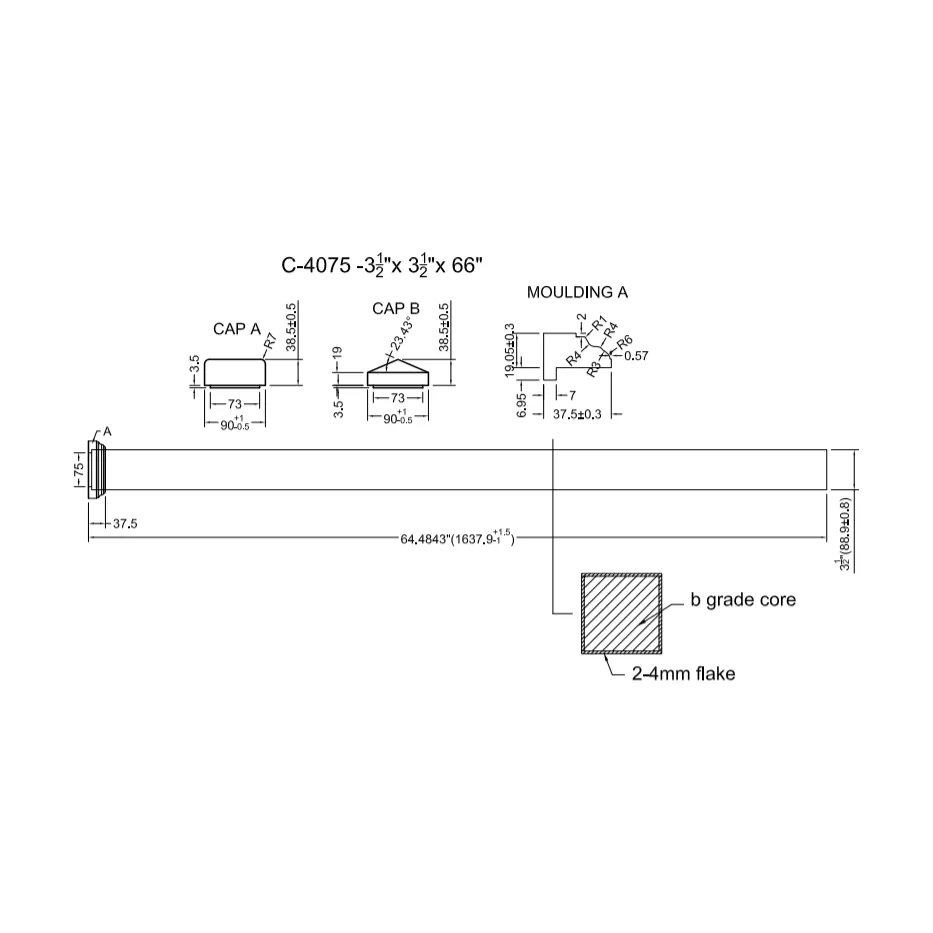 C4075 | Landing Box Newel