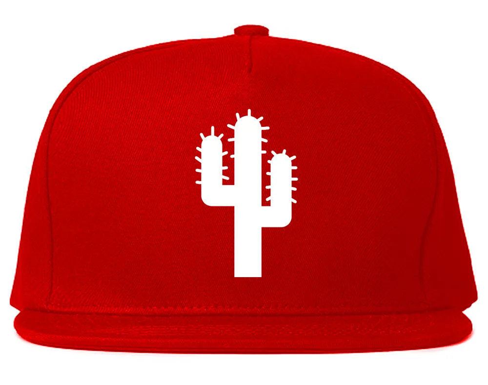 Cactus Logo Chest Mens Snapback Hat