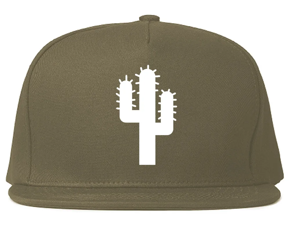 Cactus Logo Chest Mens Snapback Hat