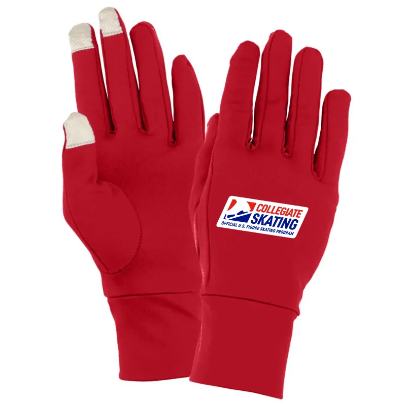 Collegiate Skating, Sportswear Adult Tech Gloves