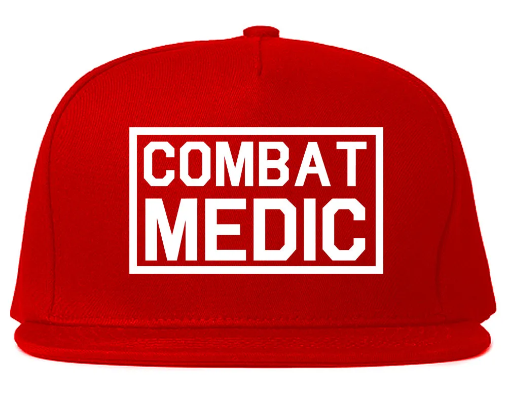 Combat Medic Mens Snapback Hat