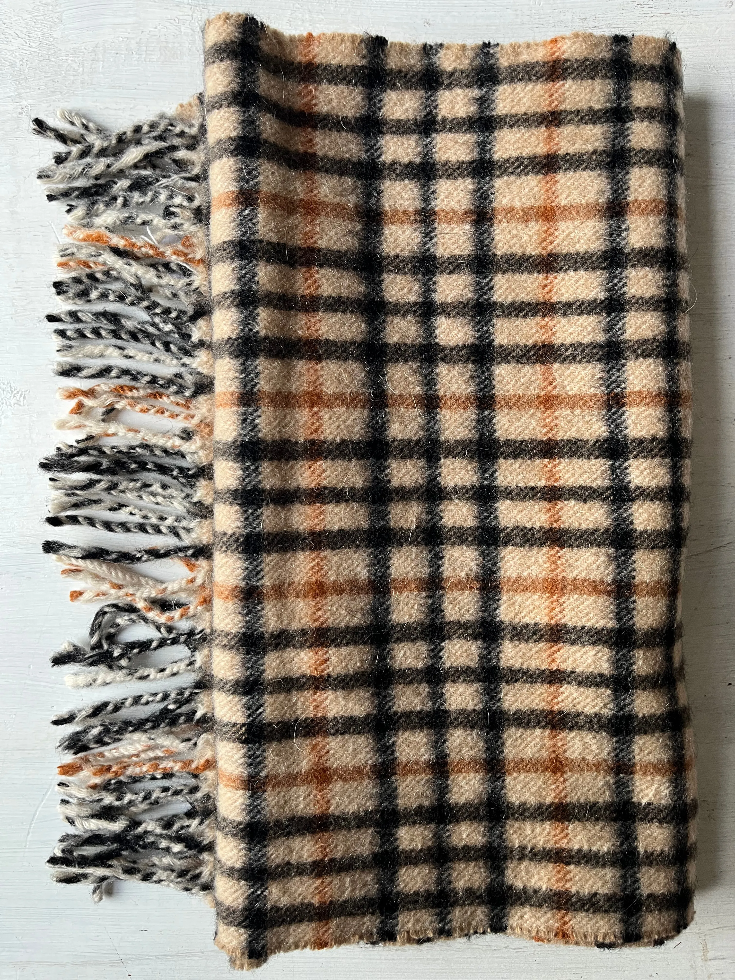 DAKS Signature pure cashmere scarf