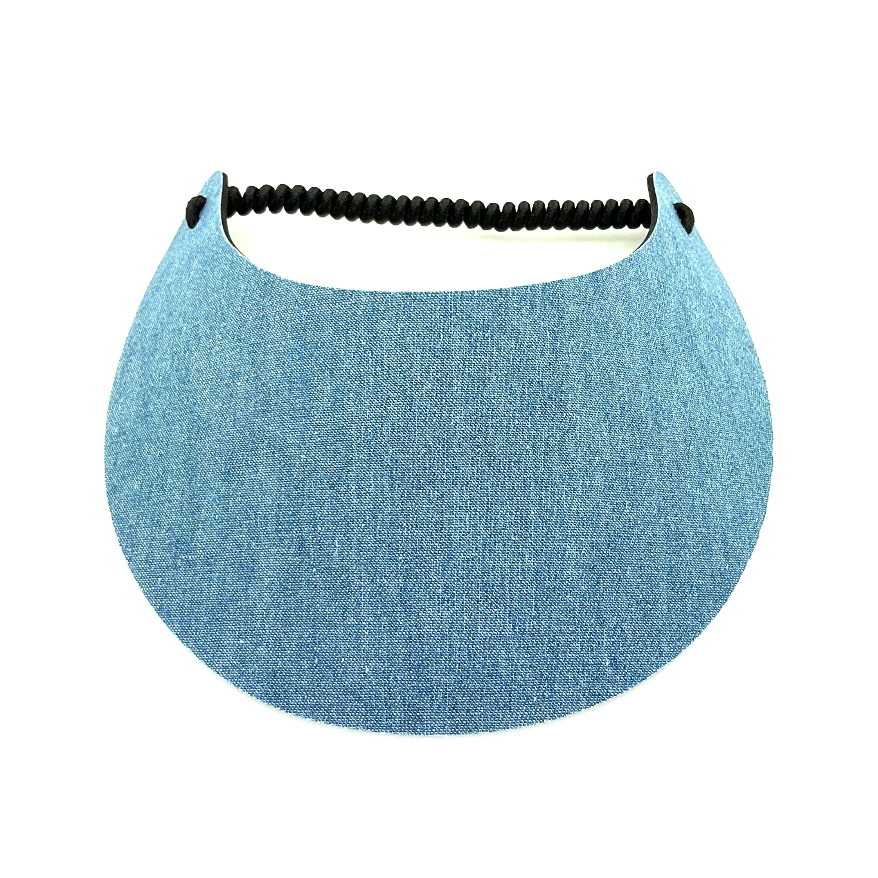 Denim Print Foam Sun Visor