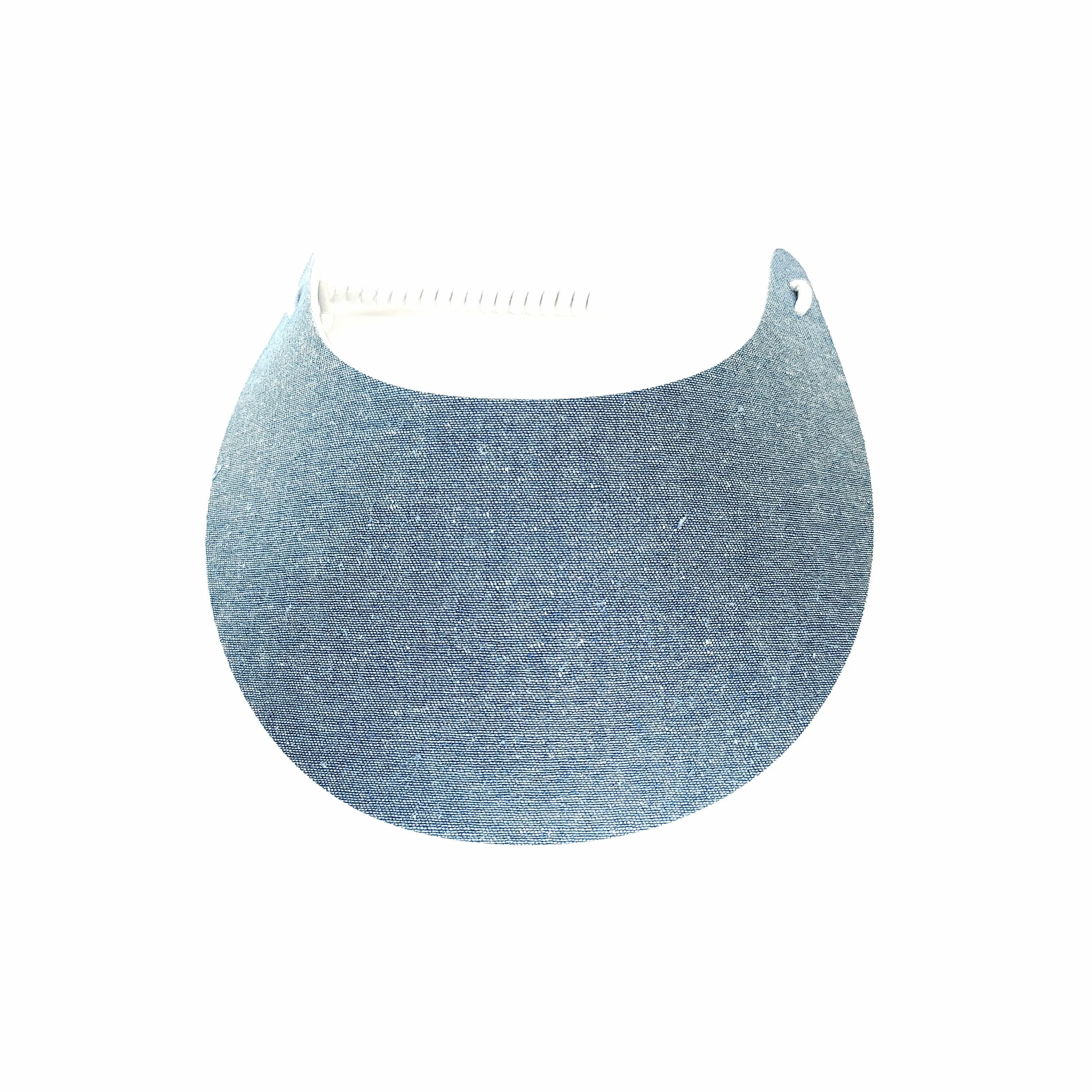 Denim Print Foam Sun Visor