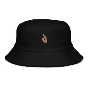 Descendants of The Island Hand Logo Terry cloth bucket hat