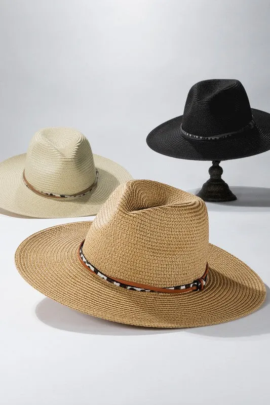 Double Trim Panama Hat