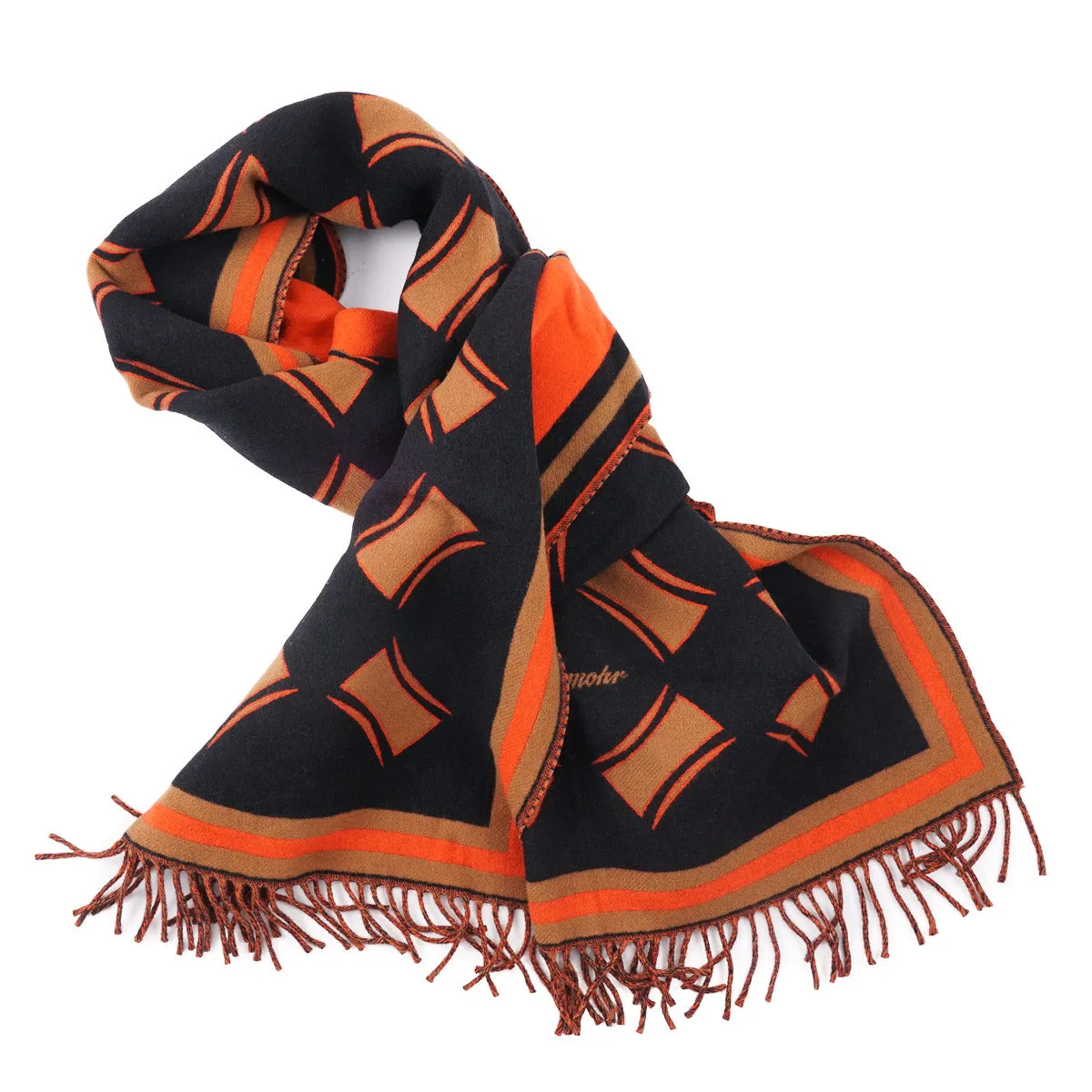 Drumohr Extra-Large Wool-Cashmere Scarf