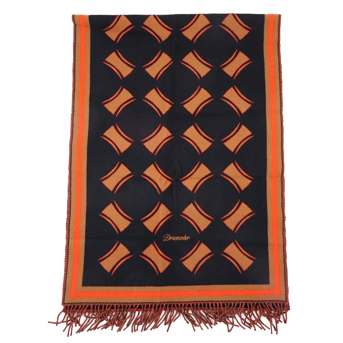 Drumohr Extra-Large Wool-Cashmere Scarf