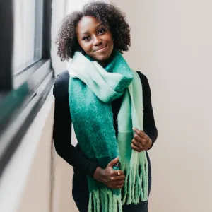 Easy Like Monday Morning Scarf: Green