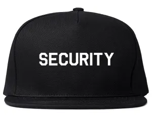 Event Security Uniform Mens Snapback Hat