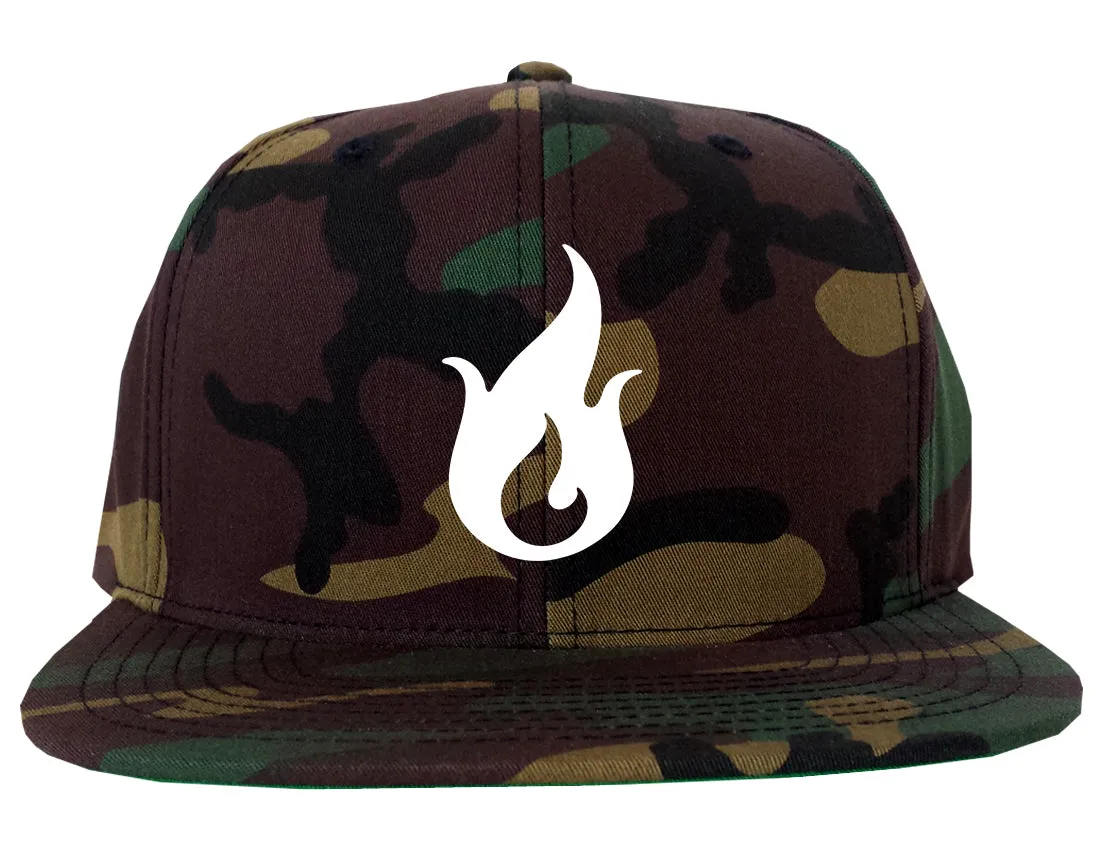 Fire Chest Mens Snapback Hat