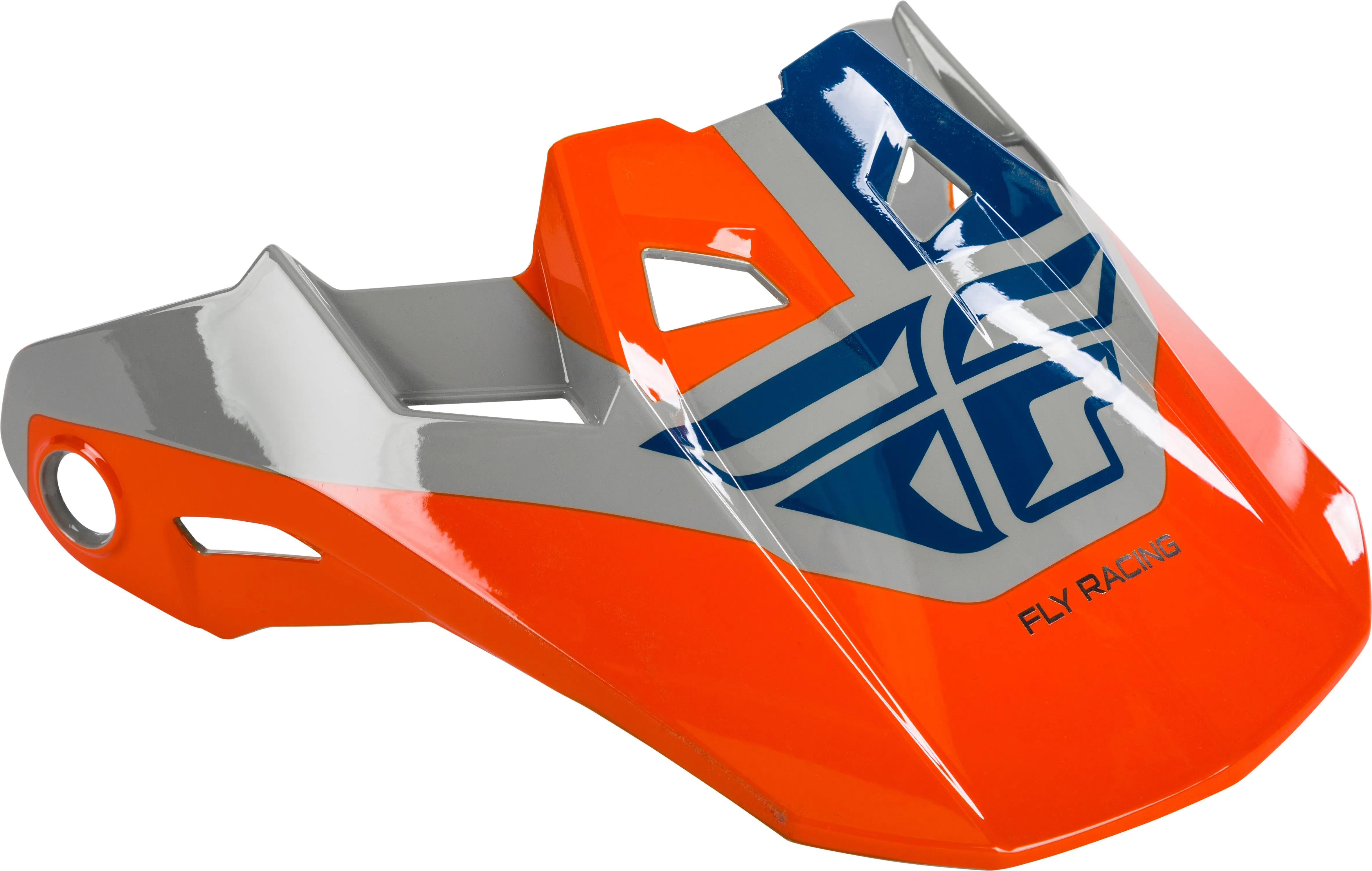 FORMULA VISOR GREY/ORANGE/BLUE YL-SM