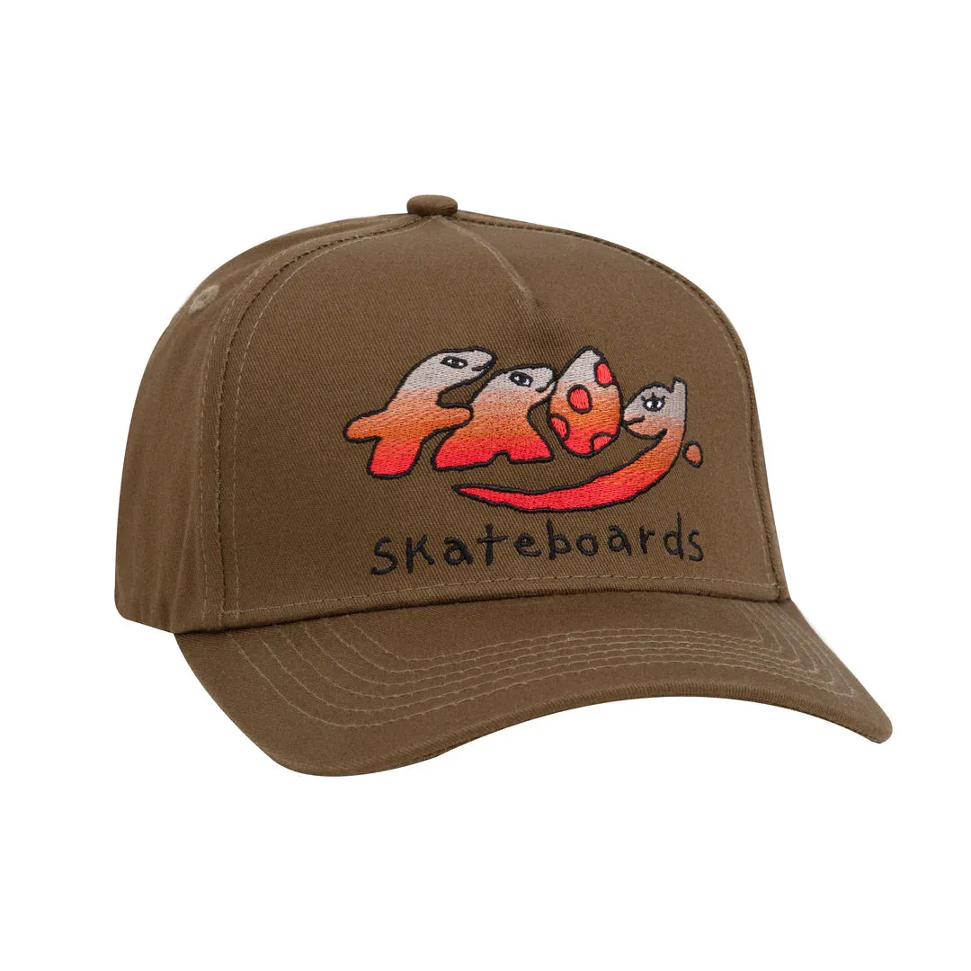 Frog Dino Logo 5-Panel (Olive)