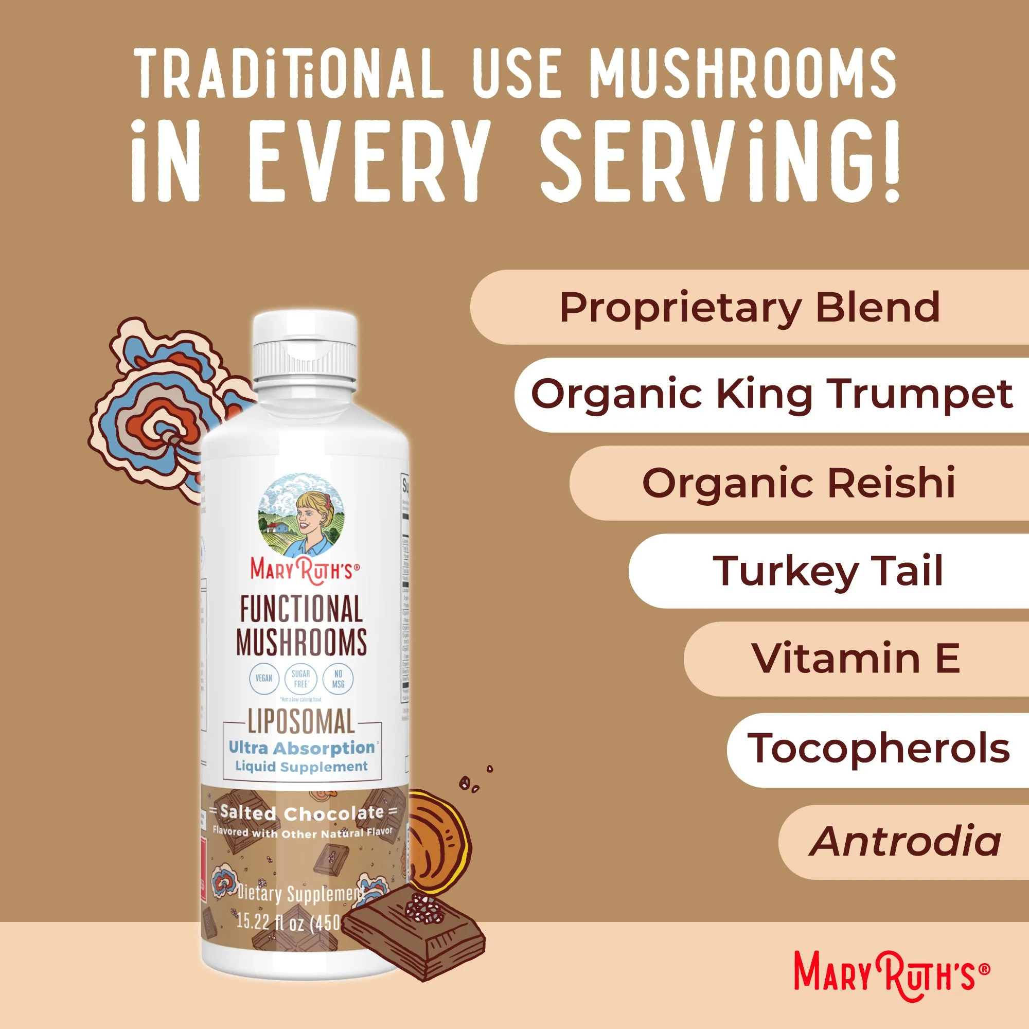 Functional Mushrooms Liposomal