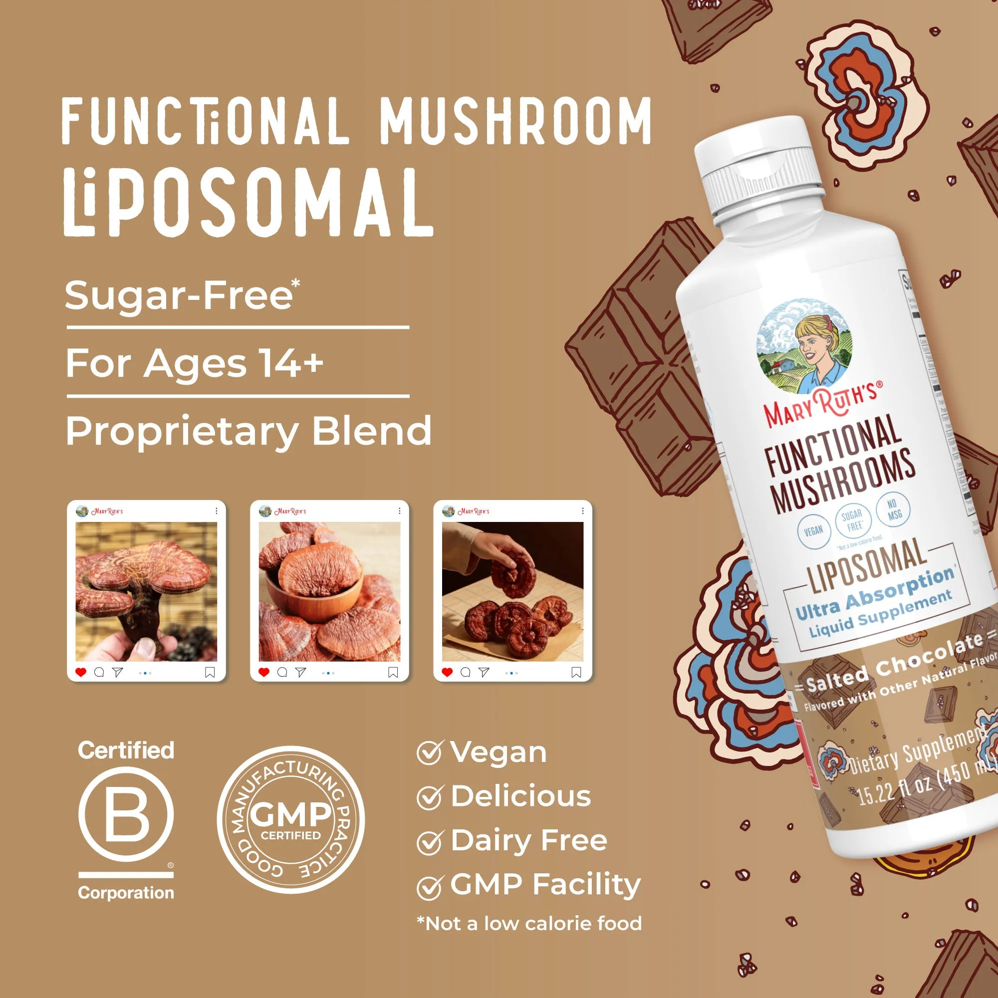 Functional Mushrooms Liposomal