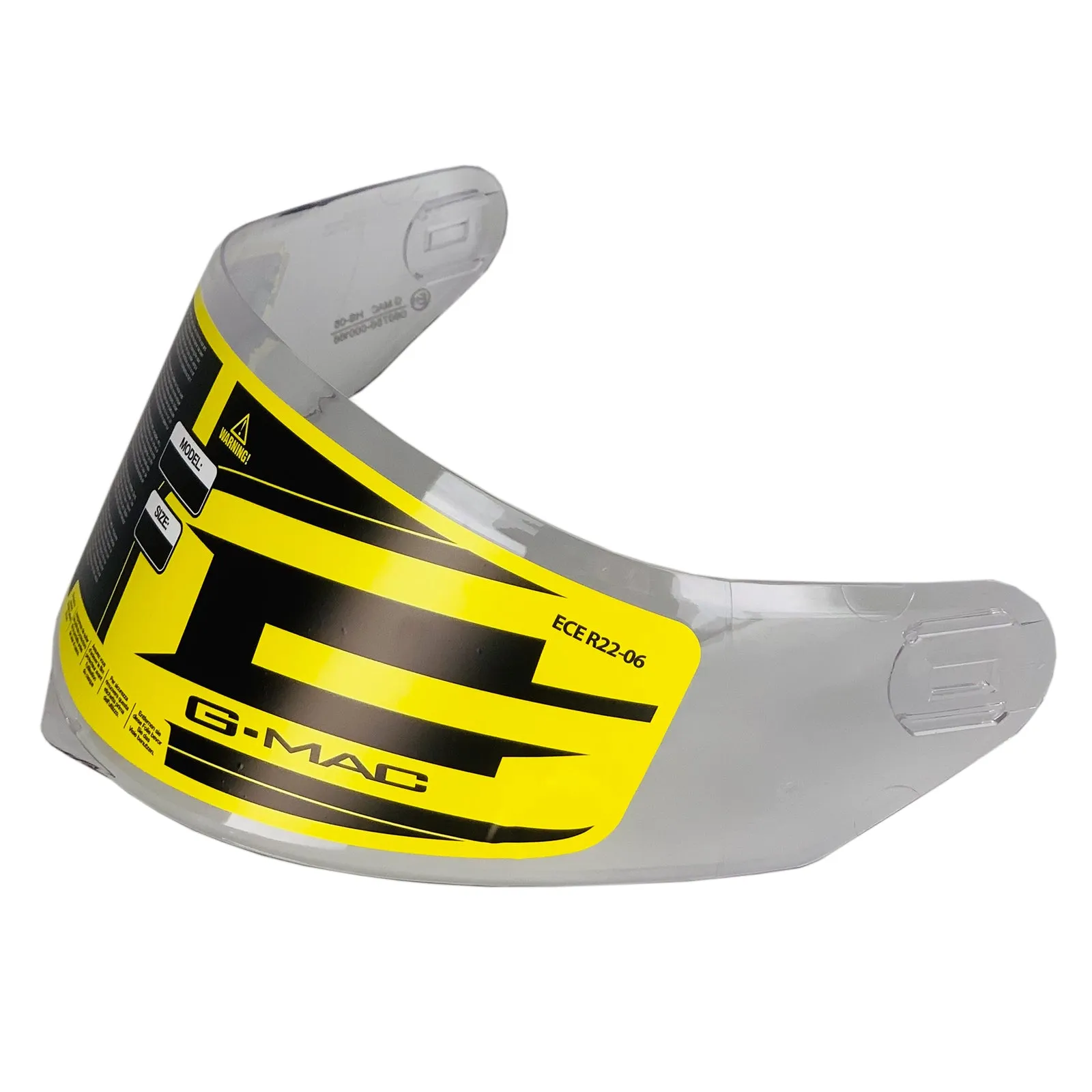 G-Mac Pilot Evo 2.0 Pinlock Ready Visor - Clear or Dark Smoke