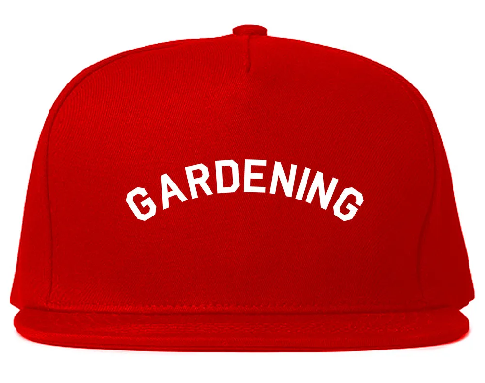 Gardening Garden Mens Snapback Hat