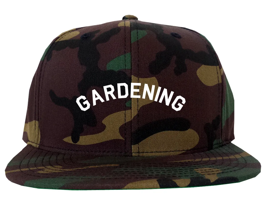 Gardening Garden Mens Snapback Hat