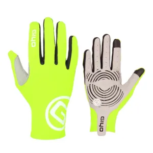 GIYO S-02 Bike Riding Long-finger Gloves, Size:S(Fluorescent Yellow)