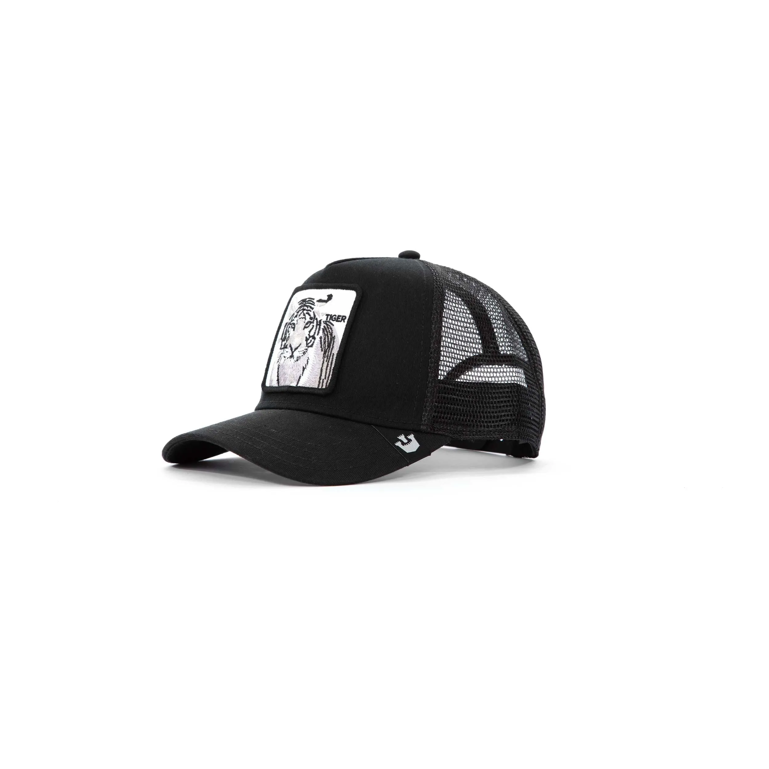 Goorin Bros The White Tiger Trucker Cap in Black