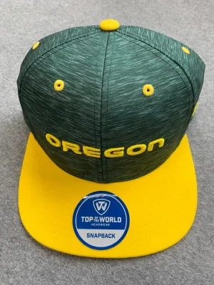 Green Oregon Ducks Flatbill With Yellow Bill