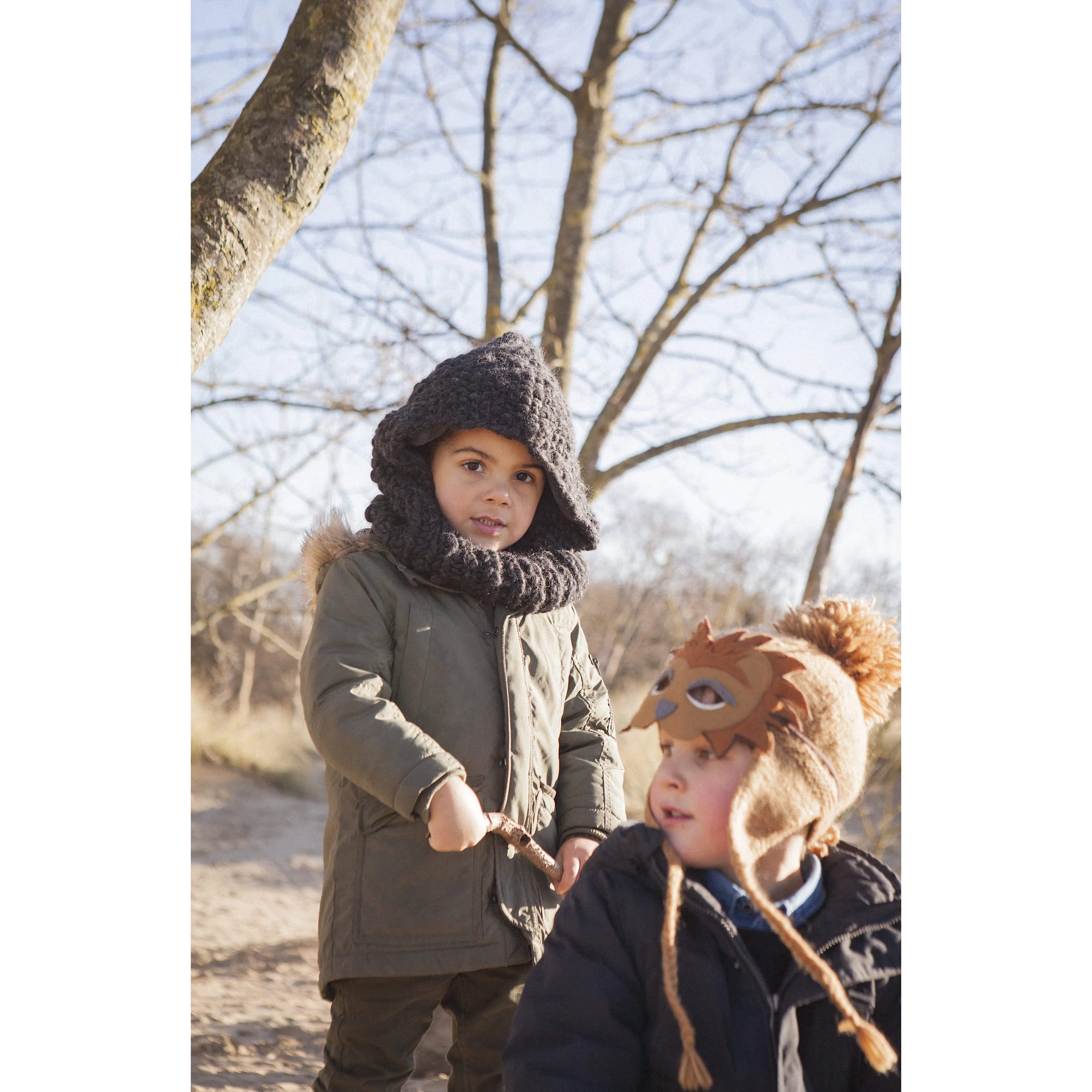 Hats Over Heels Giraffe Hat Caramel