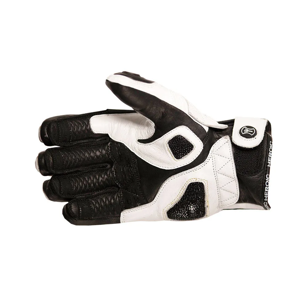 HEROIC ST-R Pro SM Shorty Gloves - White