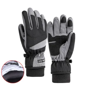 HLINTRANGE 061 Skiing Warm Gloves Sports Riding Waterproof Touch Screen Gloves, Size: XL(Thicker)