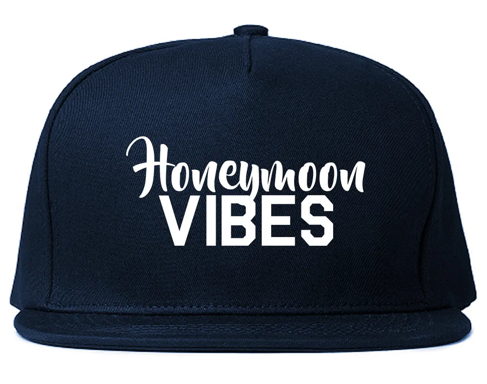 Honeymoon Vibes Wedding Mens Snapback Hat