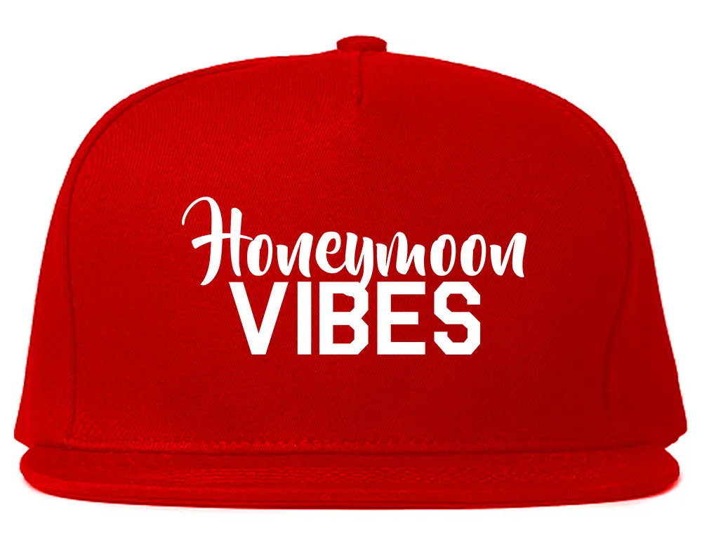 Honeymoon Vibes Wedding Mens Snapback Hat