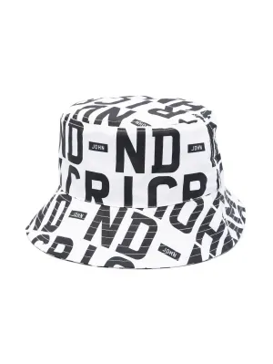 John Richmond cotton bucket hat