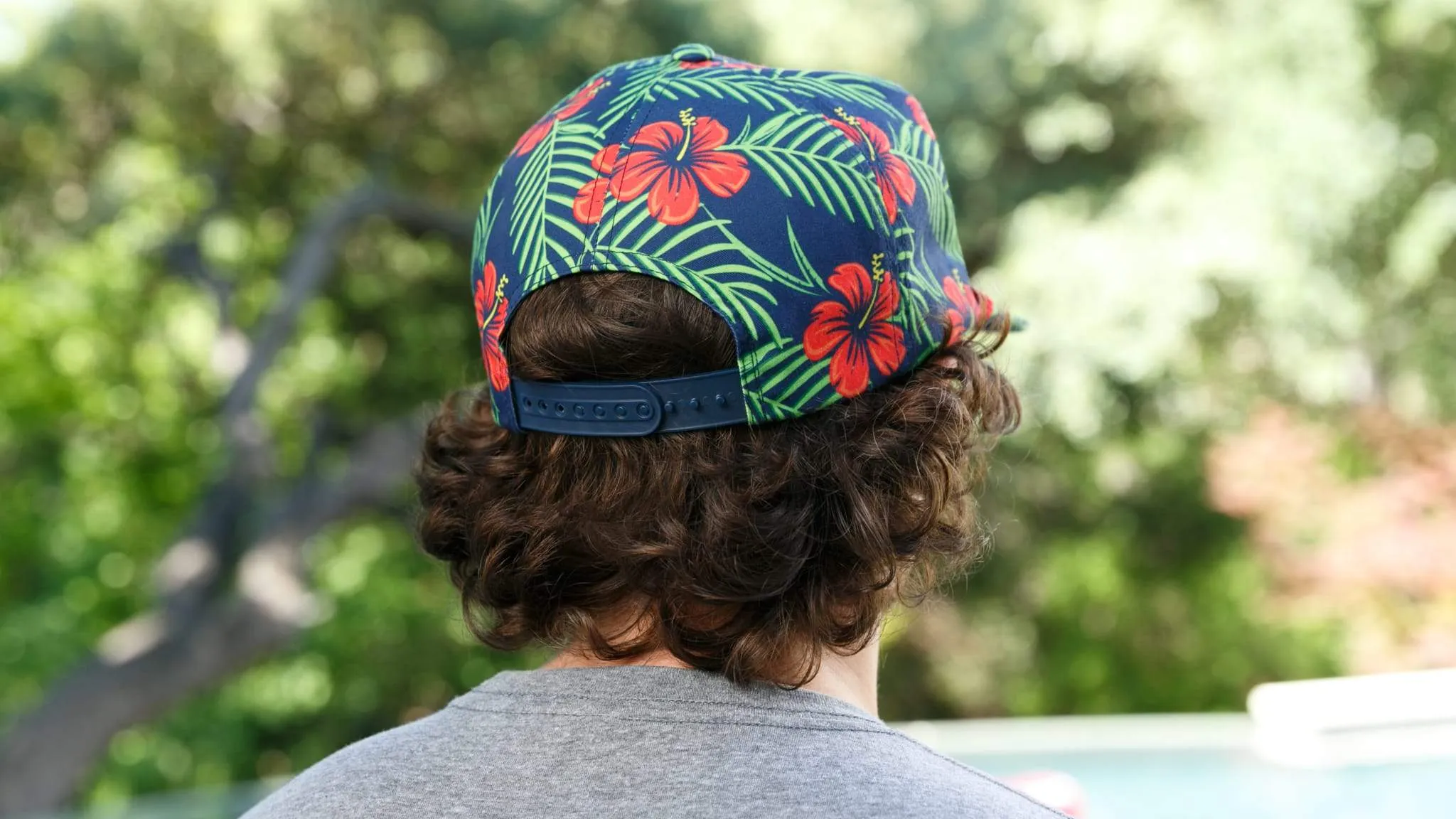 KCCO Floral Snapback Hat